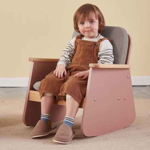Classic Children s Rocker Boori Tidy Kids Junior Rocking Chair in Cherry Almond